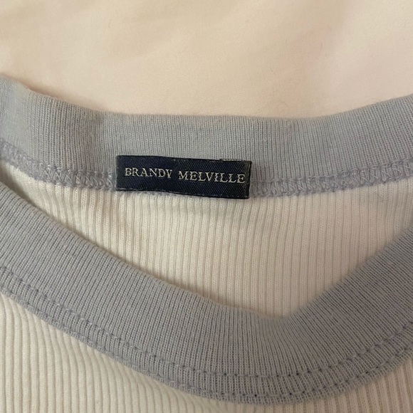 nwot! brandy melville bella heaven sent angels baby tee - Picture 3 of 4